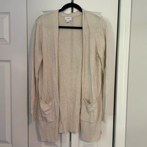 Women’s beige Old Navy Cardigan